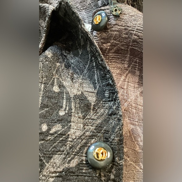 Cropped sleeveless button down top/vest lg - Picture 13 of 13